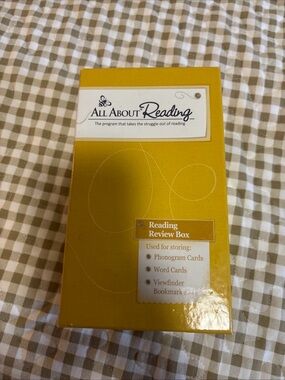 All About Reading homeschooling flashcard set